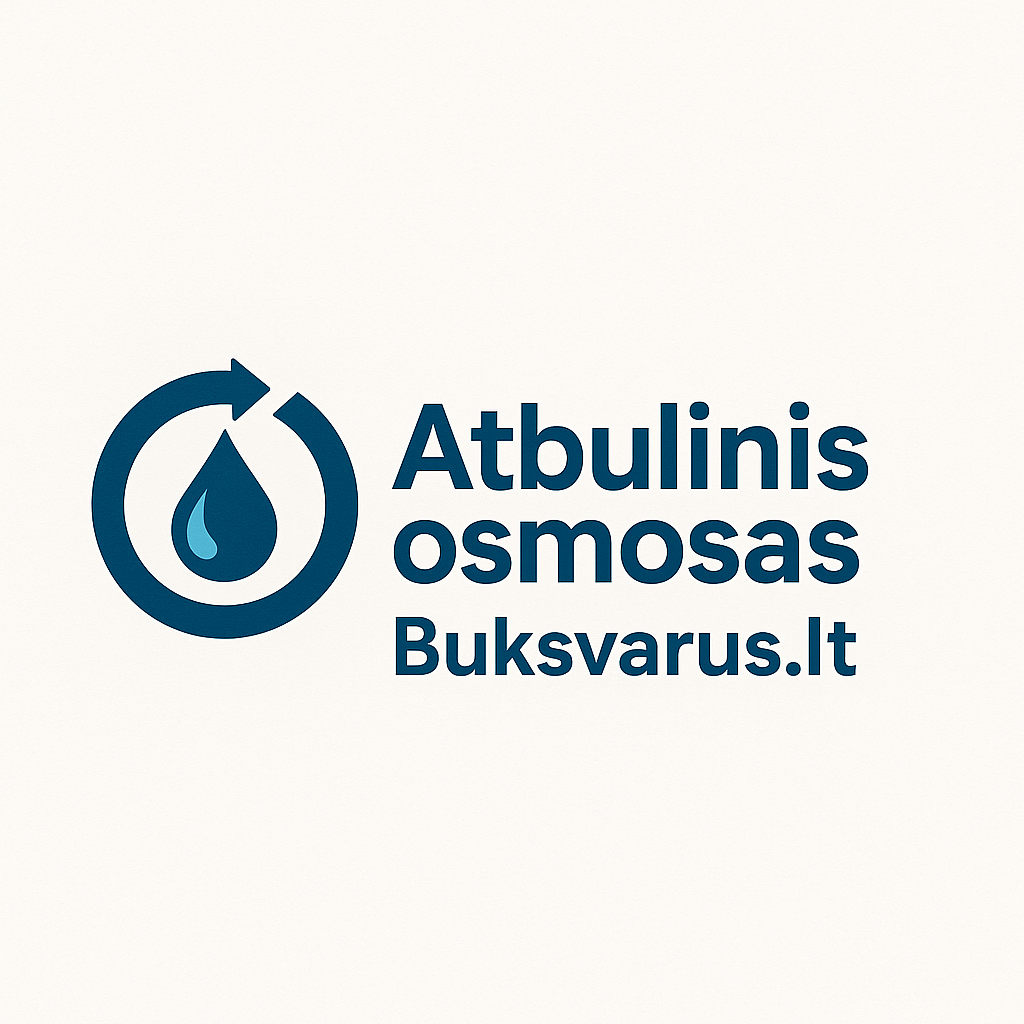 Kada pasirenkamas atbulinis osmosas